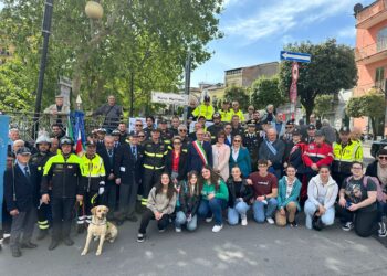 A Montecorvino Rovella intitolata una strada al Vigile del Fuoco Marco Mattiucci