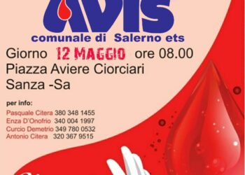 A Sanza una giornata dedicata alla raccolta di sangue