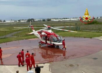 Un “Drago 169” a sostegno dei Vigili del Fuoco di Salerno