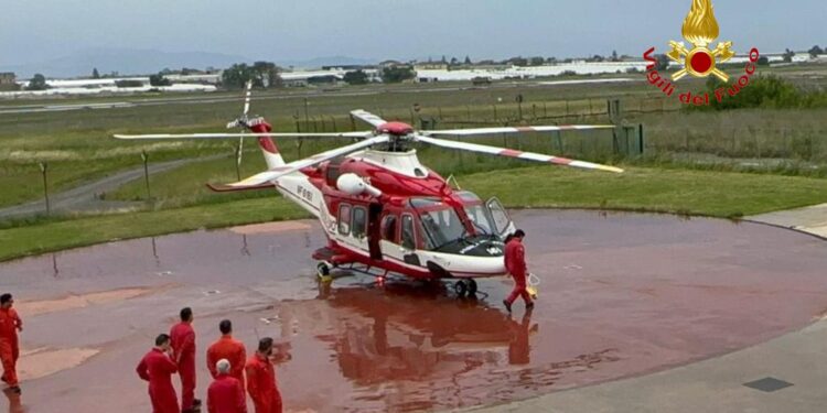Un “Drago 169” a sostegno dei Vigili del Fuoco di Salerno