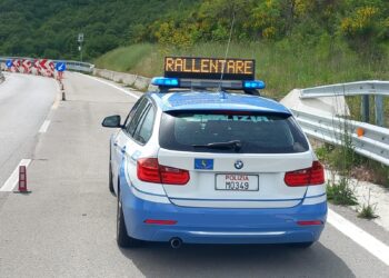 Continuano i controlli ai cantieri sulla Sicignano-Potenza da parte della Polizia stradale