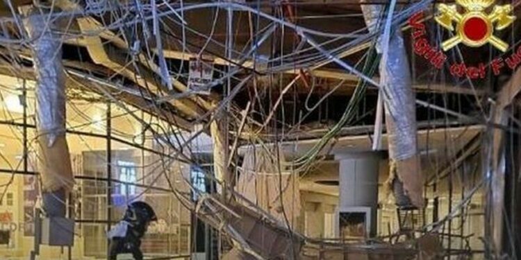 Crollo al centro Campania, l’area è sotto sequestro. Si è rischiata la tragedia