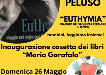 Domenica sarà inaugurata la “Casetta dei libri” a Ogliastro Cilento. Ospite lo scrittore Lorenzo Peluso