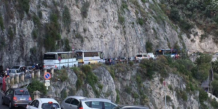 Targhe alterne in Costiera Amalfitana nei weekend