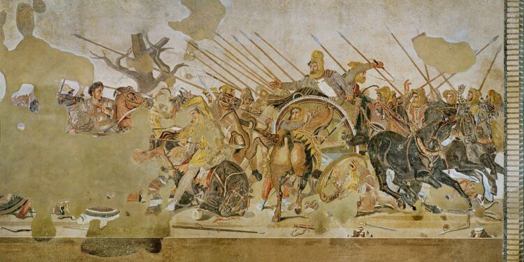 Riparte al Mann di Napoli il restauro del mosaico di Alessandro