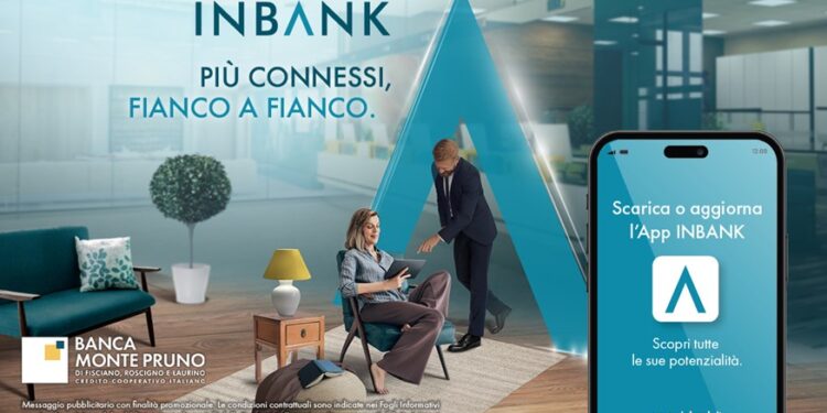 Debutta la nuova versione dell’App Inbank per i clienti della BCC Monte Pruno
