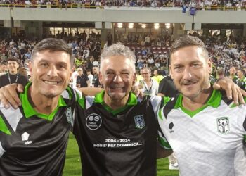 Baggio, Totti e Zanetti. Operazione Nostalgia a Salerno: indietro nel tempo con le emozioni del calcio