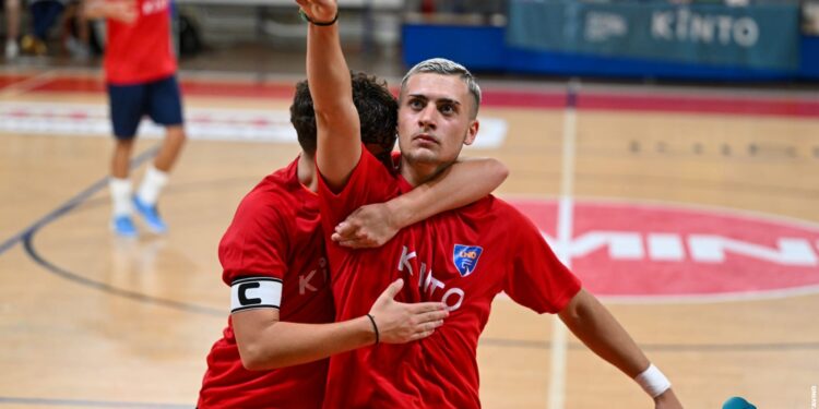 Antonio Cucciolillo dello Sporting Sala Consilina protagonista alla Kinto Future Cup a Rimini