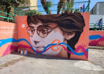 Vandalismo senza limiti a Salerno: imbrattato il murale in memoria di Giancarlo Siani