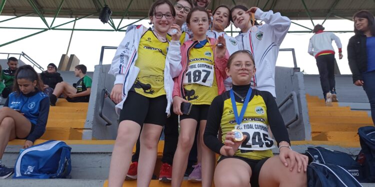 La Podistica Pollese trionfa ai Campionati Regionali esordienti di Nocera Inferiore