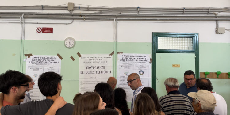 Cartolano stravince a Sala: il racconto dello scrutinio nei seggi di Trinità