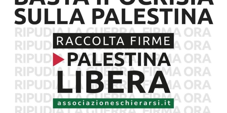 Al comune di Sassano sarà possibile firmare per la Palestina libera