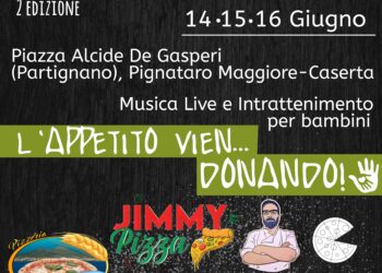 Il Festival della Pizza a Caserta raccoglie fondi per il reparto pediatrico del Santobono di Napoli