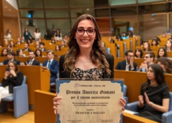 Fra le mille eccellenze accademiche per Fondazione Italia USA anche la montesanese Francesca Maggio