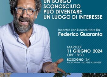 La Banca Monte Pruno ospita il giornalista Rai Federico Quaranta: appuntamento a Roscigno