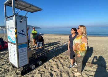 Ad Agropoli la spiaggia diventa sempre più inclusiva