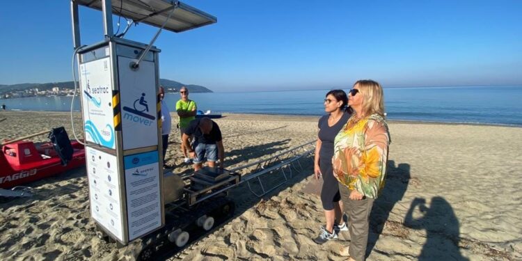 Ad Agropoli la spiaggia diventa sempre più inclusiva