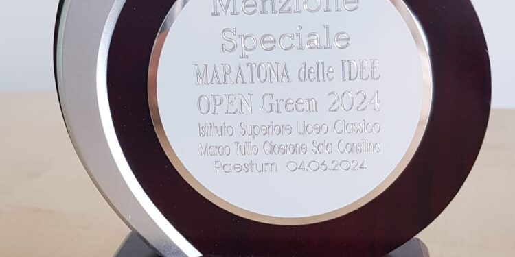 Gli studenti del “Cicerone” premiati alla Maratona delle Idee- Open Green 2024