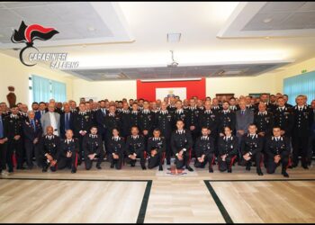 Il nuovo comandante della legione Carabinieri “Campania” in visita al Comando Provinciale di Salerno
