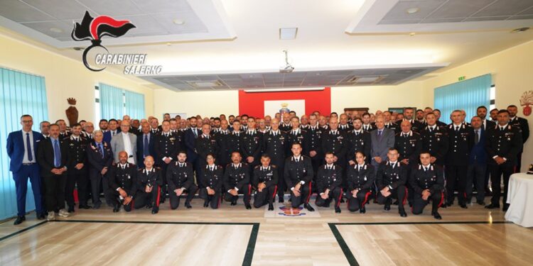 Il nuovo comandante della legione Carabinieri “Campania” in visita al Comando Provinciale di Salerno