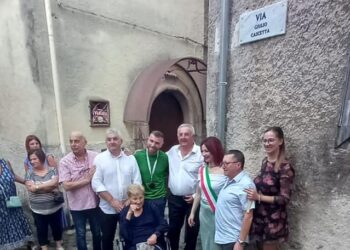 Monte San Giacomo intitola una strada al medico del paese, il dottore Giulio Cascetta