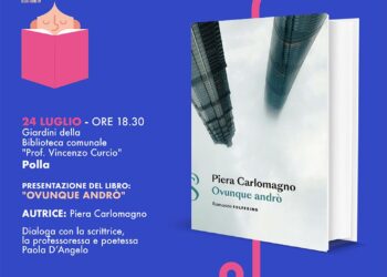 “Incontri in Biblioteca”: Piera Carlomagno presenta il suo ultimo romanzo a Polla