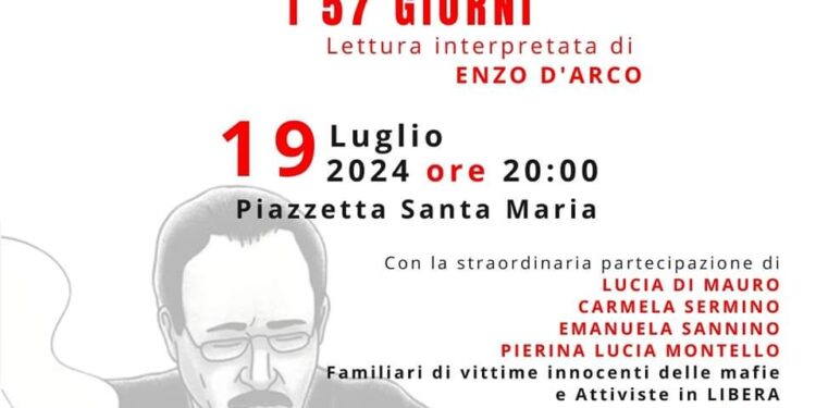 “Verso Via D’Amelio: i 57 giorni”  a Sala Consilina un evento per la legalità