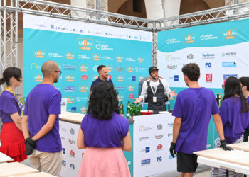 Il battipagliese Valentino Tafuri al Giffoni Food Show dedica una pizza speciale per la 54esima edizione del Festival