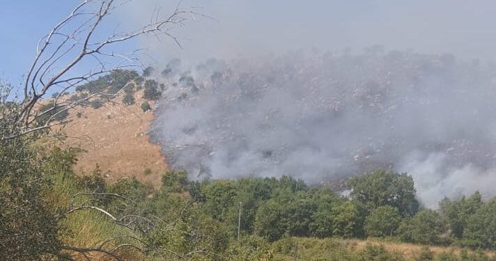 Allarme incendi: roghi anche  in montagna a Polla