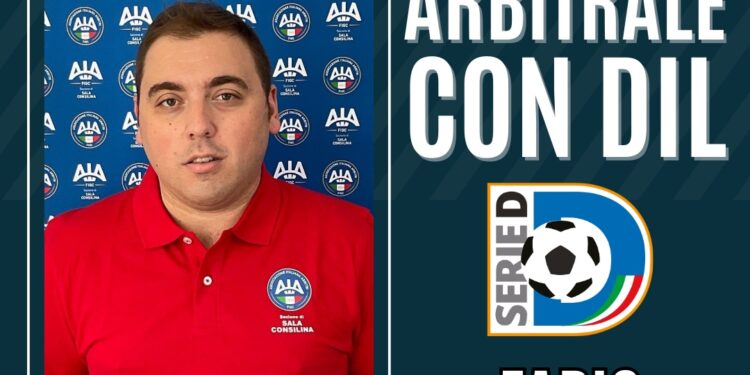 Arbitri di Sala Consilina: importante promozione per il segretario Fabio Vitagliano