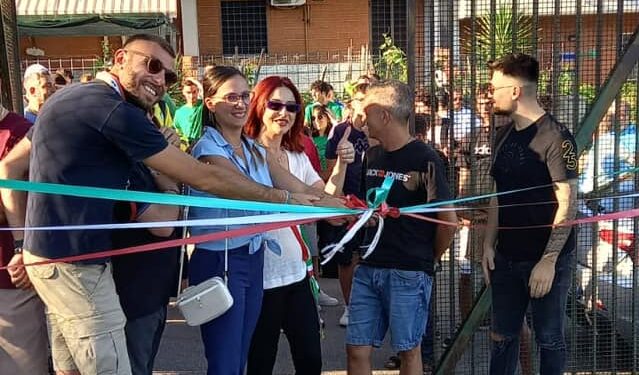 Lo sport a Monte San Giacomo. Inaugurato il campetto polivalente e scatta la “Sangiacomesi nel Mondo Cup”