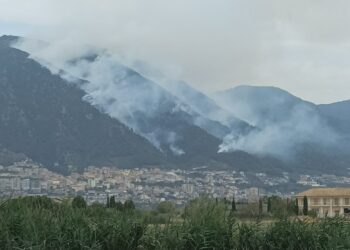 Incendio circoscritto a Sala Consilina. I volontari: “Non siamo eroi”