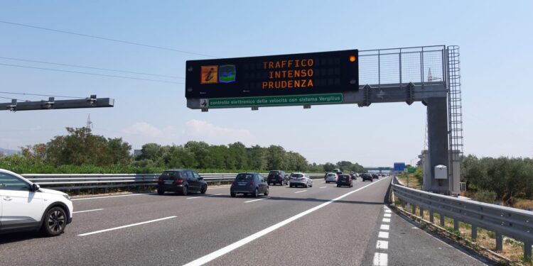 Esodo estivo: bollino nero per il prossimo fine settimana anche nel salernitano