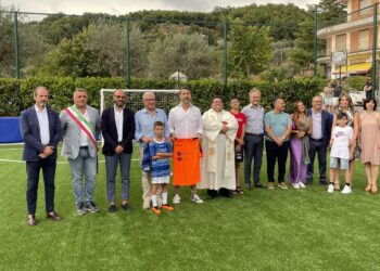 “Parco della Gioventù”, folla a Roscigno per l’inaugurazione dell’impianto realizzato dalla Fondazione Monte Pruno