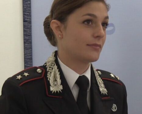 Il capitano Veronica Pastori guiderà la Compagnia dei carabinieri di Sala Consilina