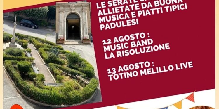 L’associazione La Ginestra di Padula organizza “…E la festa continua”
