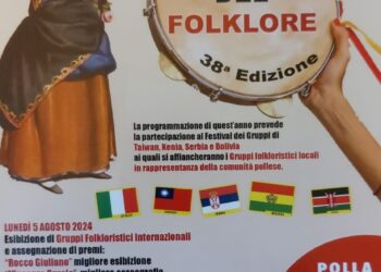 Polla, torna il Festival Internazionale del Folklore dal 5 all’8 agosto