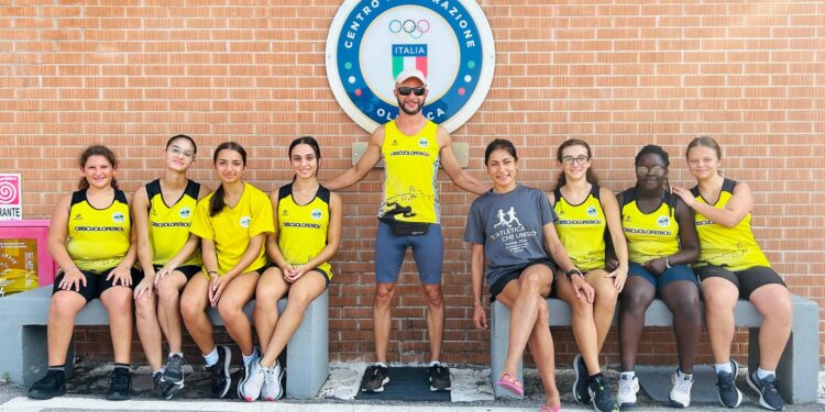 Importante stage a Formia per sette giovani atlete della Podistica Pollese