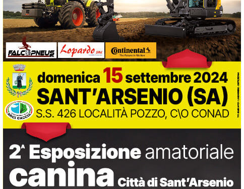 A Sant’Arsenio, domenica 15 settembre, doppio appuntamento per la comunità