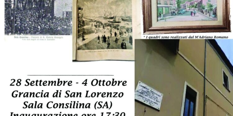 “Sala nel secolo scorso”, una mostra artistica per scoprire com’era Sala Consilina