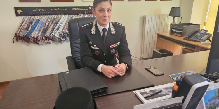 Il capitano dei carabinieri di Sala Consilina, Veronica Pastori, si presenta: “Parole d’ordine: professionalità e umanità”