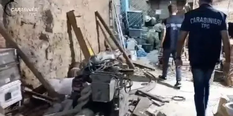 A Napoli muratore tombarolo ruba reperti da una chiesa appena scoperta