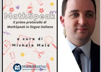 Il matematico salernitano Michele Mele pubblica in italiano “MathSpeak”, manuale di matematica per non vedenti