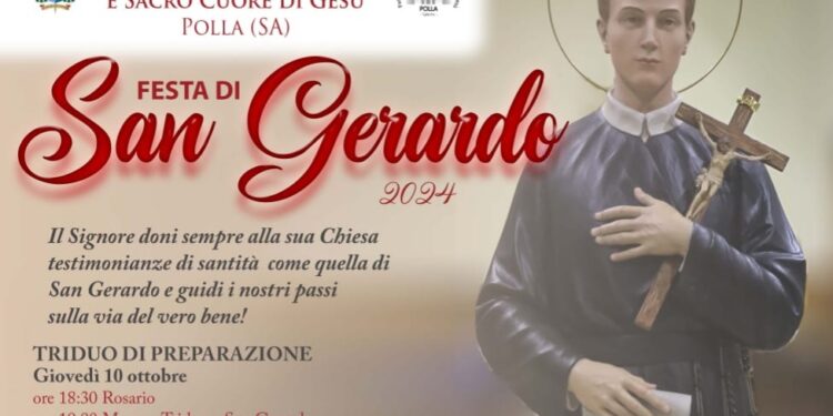 Polla si prepara a festeggiare San Gerardo. Domenica la messa presieduta dal vescovo