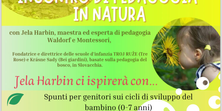 Scuola nel bosco. Ad Auletta lezioni speciali con Jela Harbin
