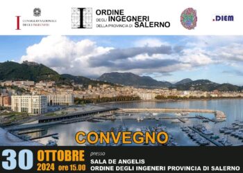 “Il nuovo portale dell’Ordine degli Ingegneri della Provincia di Salerno”. La presentazione mercoledì 30 ottobre