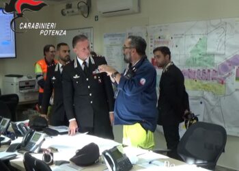 L’esercitazione dei Carabinieri presso il Centro Olio Tempa Rossa TotalEnergies