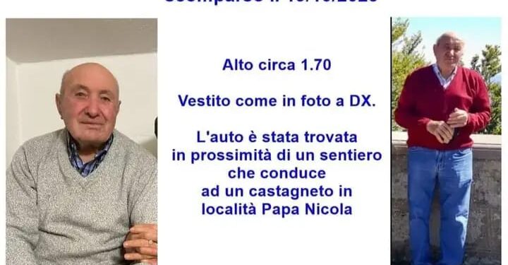 Un anno fa la scomparsa di Rocco Iacovino. Il sindaco di Moliterno chiede di mantere l’attenzione sulla vicenda