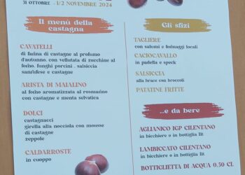 Festa della castagna a San Rufo al via dal 31 ottobre al 2 novembre: il programma e le novità