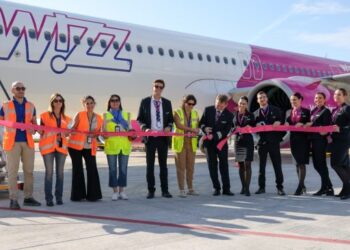 Primi voli Wizz Air all’aeroporto di Salerno. Collegamenti con Budapest e Tirana